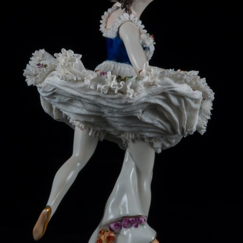Балерина, кружевная, Volkstedt, Германия, 1915-35 гг