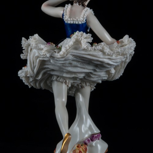 Балерина, кружевная, Volkstedt, Германия, 1915-35 гг