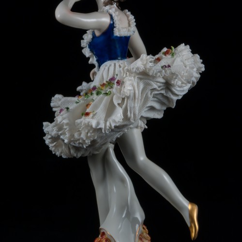 Балерина, кружевная, Volkstedt, Германия, 1915-35 гг