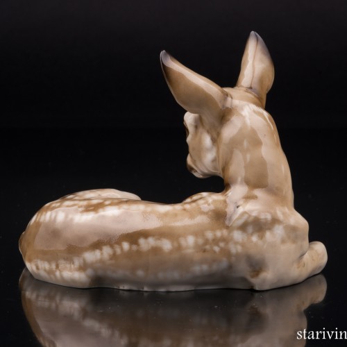Фарфоровая статуэтка Олененок, Hutschenreuther, Германия, 1938-55 гг.