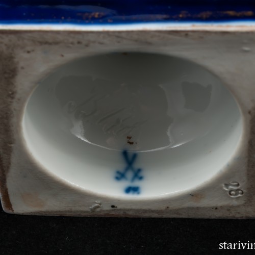 Две декоративные фарфоровые вазы, Meissen, Германия, вт. пол. 19 в