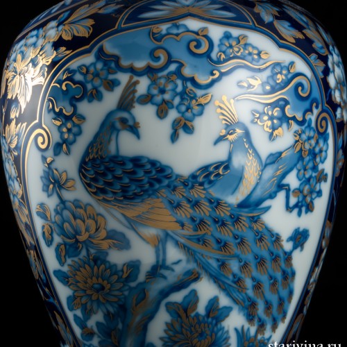 Ваза "Павлины", Alka Kaiser, Германия, 1970 гг