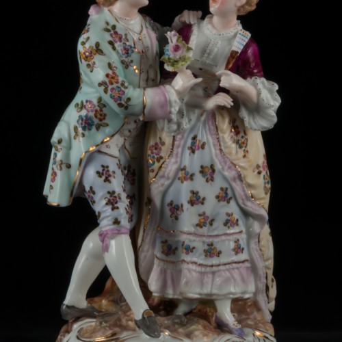 Романтическая пара, Volkstedt, Германия, 1886-1894 гг