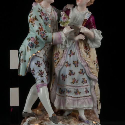 Романтическая пара, Volkstedt, Германия, 1886-1894 гг