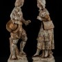 Пара в коричневых костюмах, Volkstedt, Германия, 1884-1894 гг