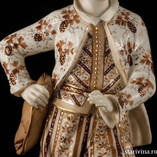 Пара в коричневых костюмах, Volkstedt, Германия, 1884-1894 гг