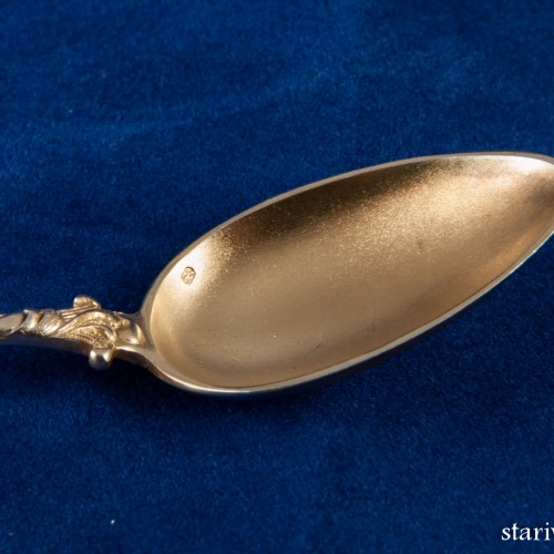 Набор серебряных ложек в кофре, Германия, нач. 20 в