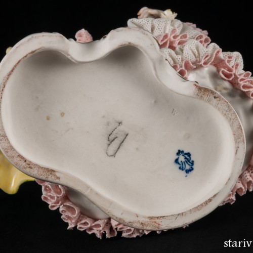 Танцующая пара, кружевная, Volkstedt, Германия