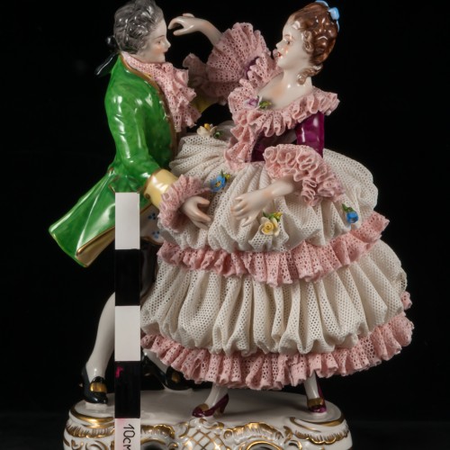 Танцующая пара, кружевная, Volkstedt, Германия