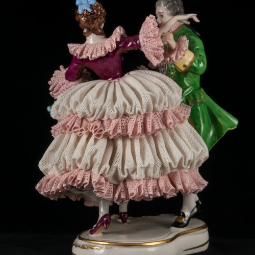 Танцующая пара, кружевная, Volkstedt, Германия