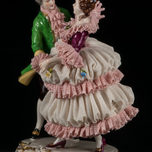 Танцующая пара, кружевная, Volkstedt, Германия