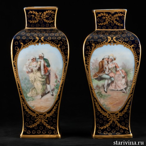 Две старинные вазы, Франция, 19 в
