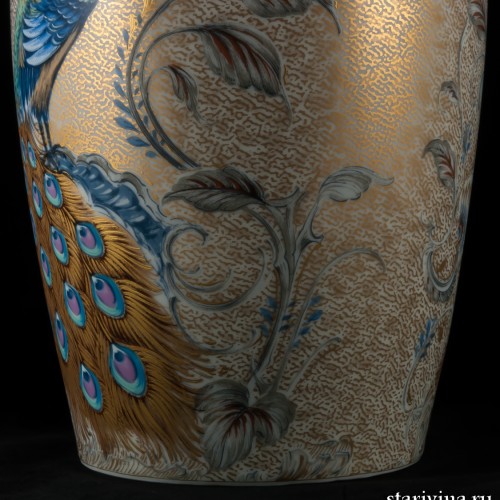 Декоративная ваза с крышкой в китайском стиле, Alka Kaiser, Германия, 1970 гг