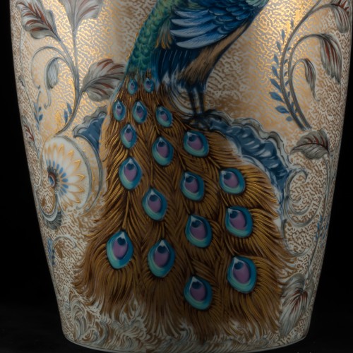 Декоративная ваза с крышкой в китайском стиле, Alka Kaiser, Германия, 1970 гг