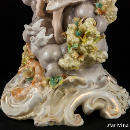 Девушка с Амуром, Volkstedt, Германия, 1886-1894 гг