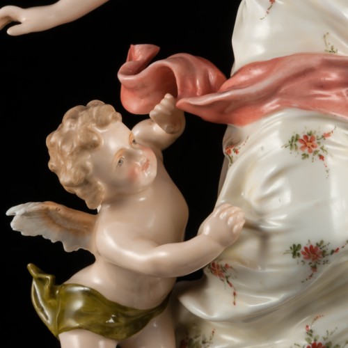 Девушка с Амуром, Volkstedt, Германия, 1886-1894 гг