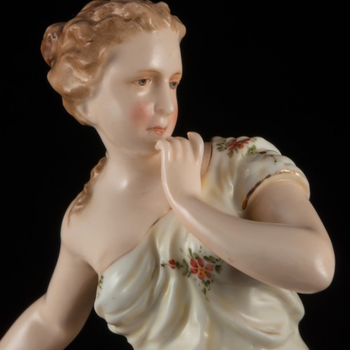 Девушка с Амуром, Volkstedt, Германия, 1886-1894 гг