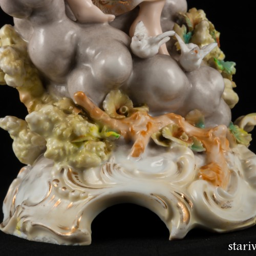 Девушка с Амуром, Volkstedt, Германия, 1886-1894 гг