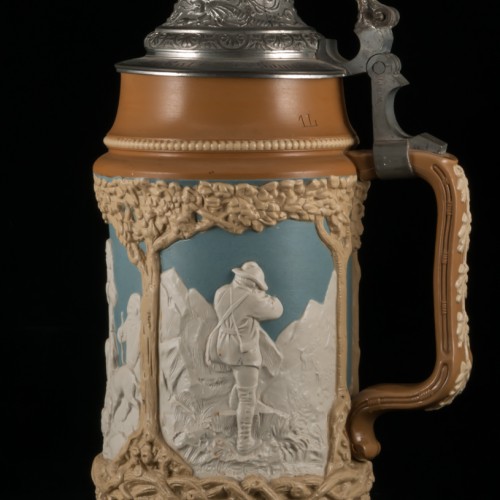 Пивная кружка, 1л, Villeroy & Boch, Германия, ок. 1890 г