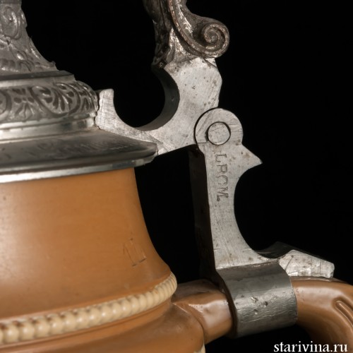 Пивная кружка, 1л, Villeroy & Boch, Германия, ок. 1890 г