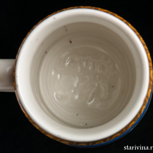 Памятная пивная кружка 121 пехотного полка, 1/2л, Германия, 1900 г