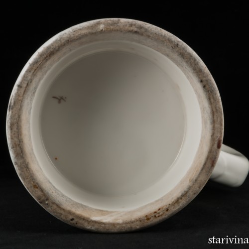 Памятная пивная кружка 121 пехотного полка, 1/2л, Германия, 1900 г