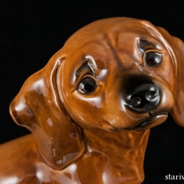 Щенок таксы, Goebel, Германия, 1980 гг