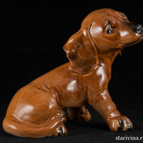 Щенок таксы, Goebel, Германия, 1980 гг