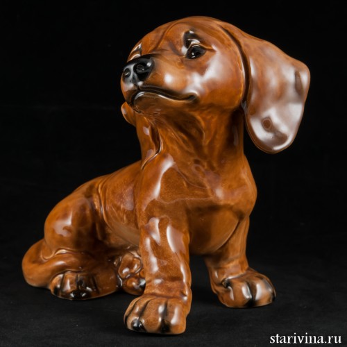 Щенок таксы, Goebel, Германия, 1980 гг