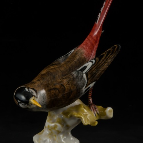 Птица с красным хвостом, Hutschenreuther, Германия, 1970 гг