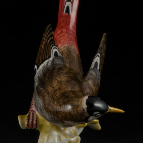 Птица с красным хвостом, Hutschenreuther, Германия, 1970 гг