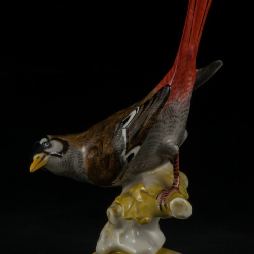 Птица с красным хвостом, Hutschenreuther, Германия, 1970 гг