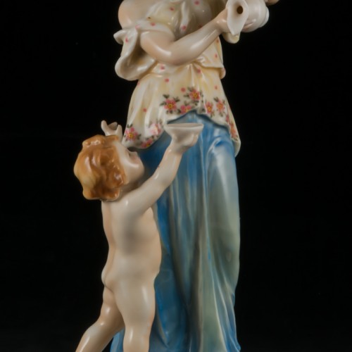 Мама с малышом, Karl Ens, Германия, 1920-30 гг