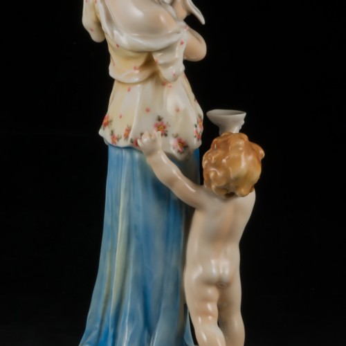 Мама с малышом, Karl Ens, Германия, 1920-30 гг