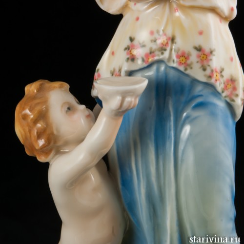 Мама с малышом, Karl Ens, Германия, 1920-30 гг