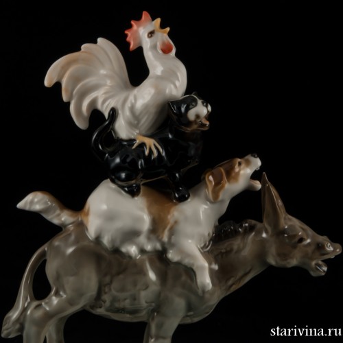 Бременские музыканты, Hutschenreuther, Германия, 1938-55 гг