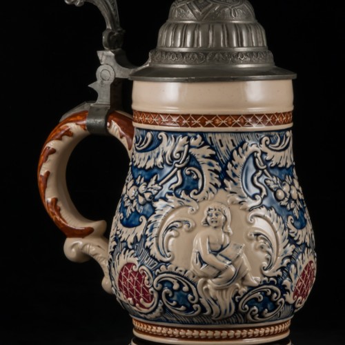 Пивная кружка, 0,5л, Reinhold Merkelbach, Германия, ок. 1900 гг