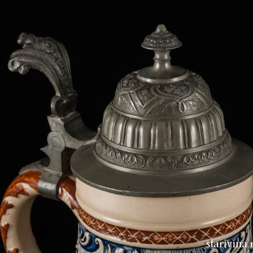 Пивная кружка, 0,5л, Reinhold Merkelbach, Германия, ок. 1900 гг