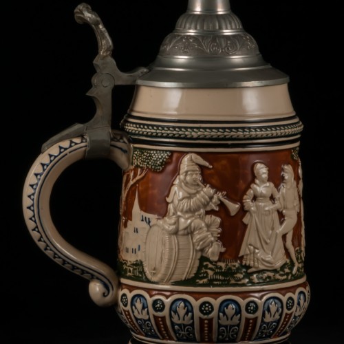 Пивная кружка, 0,5л, Reinhold Merkelbach, Германия, 1890-1910 гг