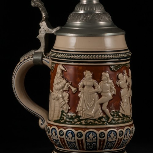 Пивная кружка, 0,5л, Reinhold Merkelbach, Германия, 1890-1910 гг