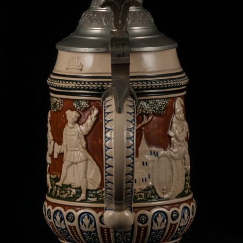 Пивная кружка, 0,5л, Reinhold Merkelbach, Германия, 1890-1910 гг