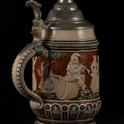 Пивная кружка, 0,5л, Reinhold Merkelbach, Германия, 1890-1910 гг