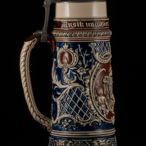 Пивная кружка, 2л, Reinhold Hanke, Германия, ок. 1890 г