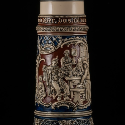 Пивная кружка, 2л, Reinhold Hanke, Германия, ок. 1890 г