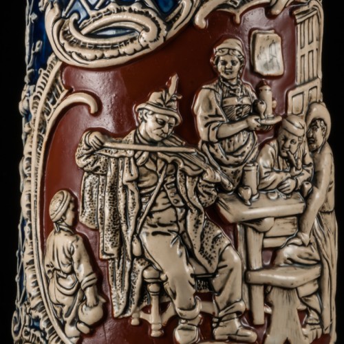 Пивная кружка, 2л, Reinhold Hanke, Германия, ок. 1890 г