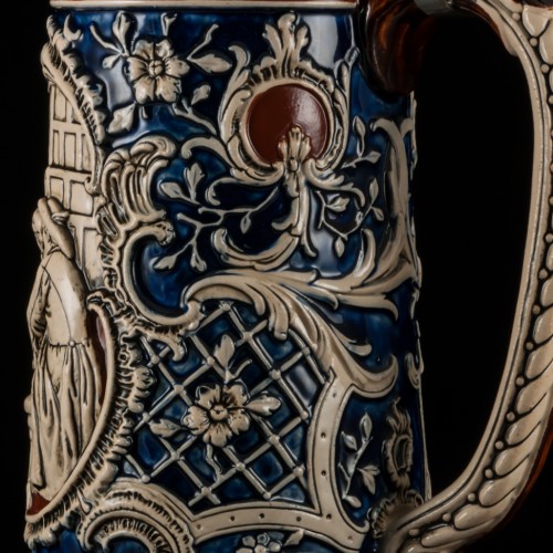 Пивная кружка, 2л, Reinhold Hanke, Германия, ок. 1890 г