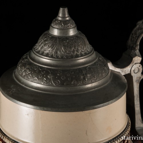 Пивная кружка, 2л, Reinhold Hanke, Германия, ок. 1890 г