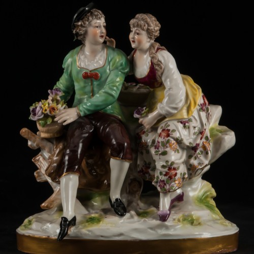 Старинная Романтическая пара, Wilhelm Greiner & Carl Holzapfel, Германия, 1804-1815 гг