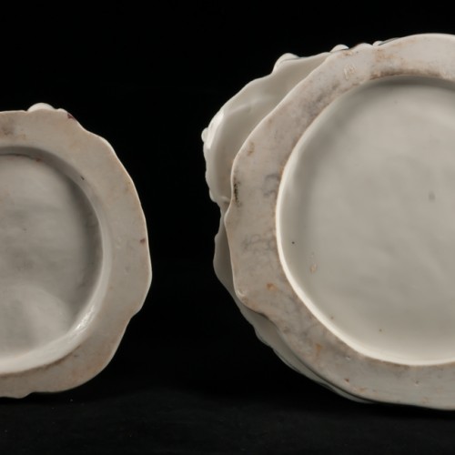 Пара в синих костюмах, Дрезден, Германия, сер. 20 в