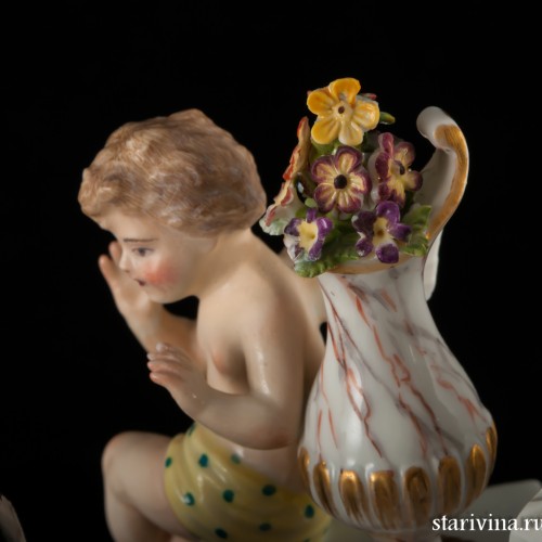 Свидание у фонтана, Германия, 19 в